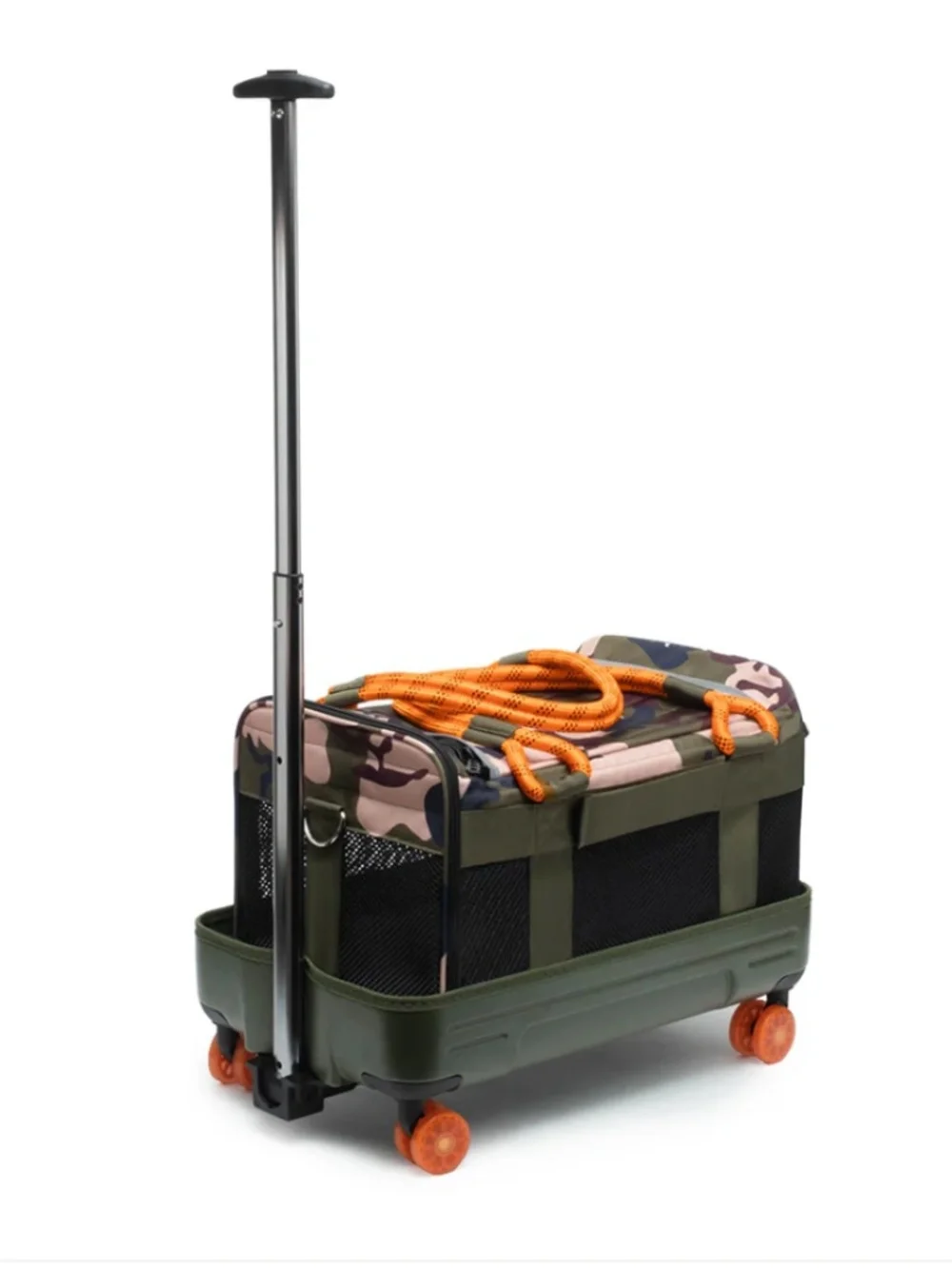 🐾 Roverlund Pet Carrier Pro + Wheel Base